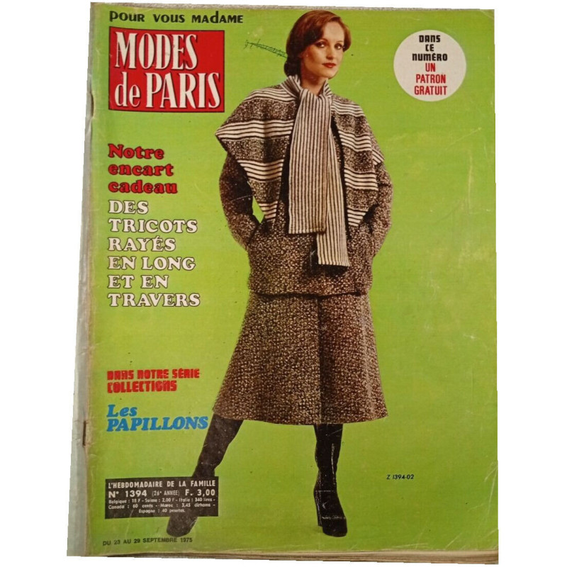 Modes de Paris n°1394