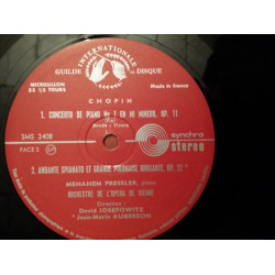 Concerto No 1 En Mi Mineur - Andante Spianato Et Grande Polonaise...