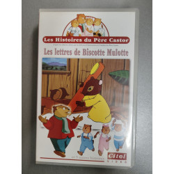 Vhs- Les Histoires du Père Castor - lettres biscotte mulotte