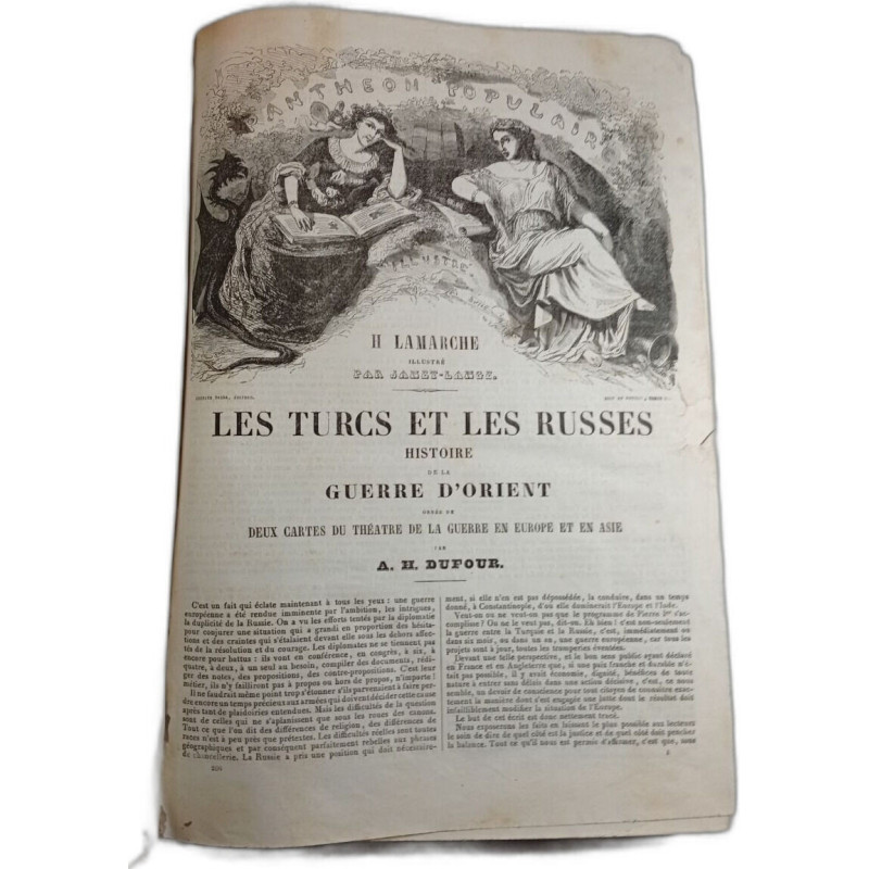 Les Turcs et les Russes histoire de la guerre d'Orient