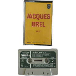 K7 Audio : Jacques Brel Vol. 3