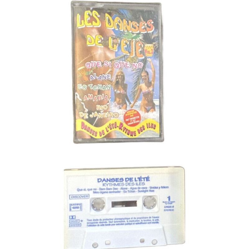 K7 Audio :Les danses de l'été Vol. 2