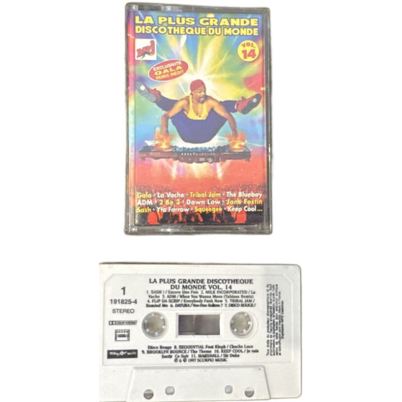 K7 Audio :La Plus Grande Discothèque Du Monde Vol. 14