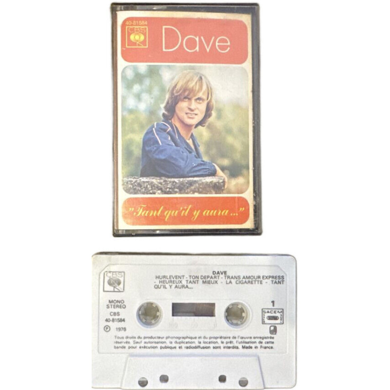 K7 Audio : Dave - Tant qu'il y aura