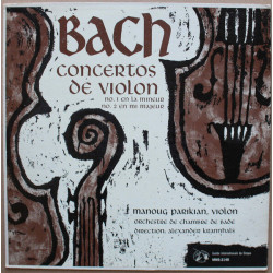 Concertos de Violon N°1 En La Mineur et N°2 En Mi Majeur