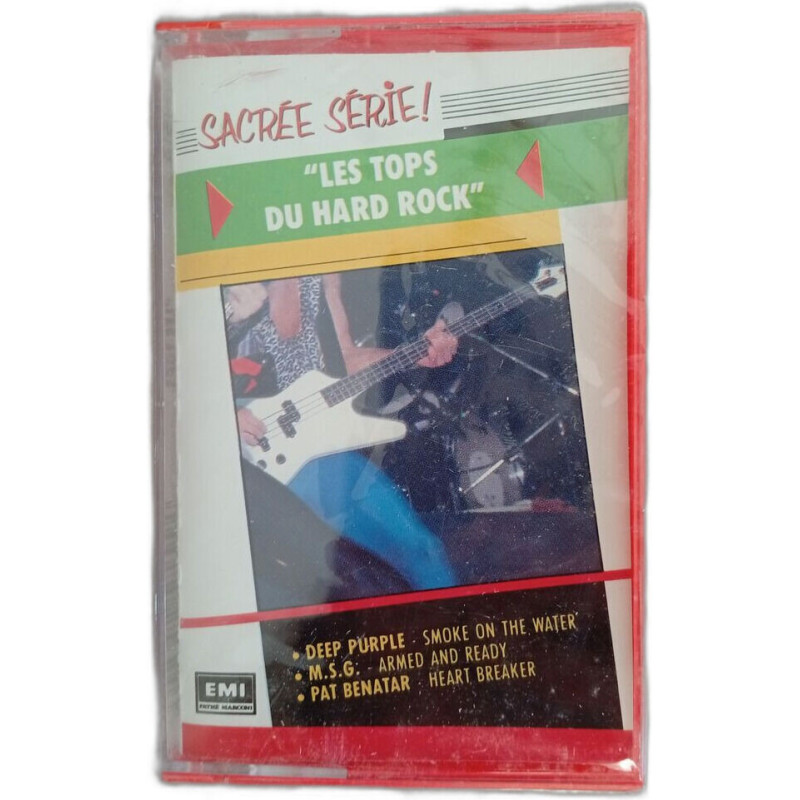 K7 Audio -Les Tops Du Hard Rock (neuf sous blister)