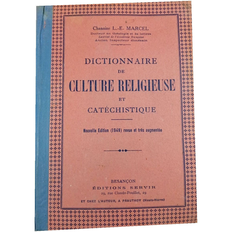 Dictionnaire de culture religieuse et catéchistique