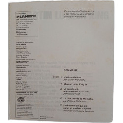 Planète Action N.18 - Septembre–Octobre 1970 Martin Luther King