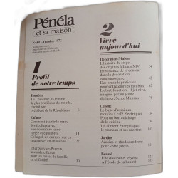 Pénéla et sa maison N.59 - Octobre 1972