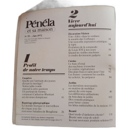 Pénéla et sa maison N.55 - Juin 1972
