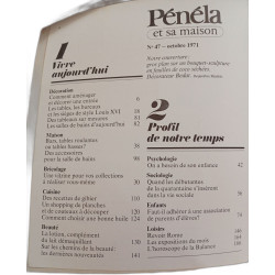 Pénéla et sa maison N.47 - Octobre 1971