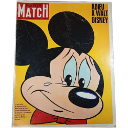 Paris Match n°924 Adieu à Walt Disney