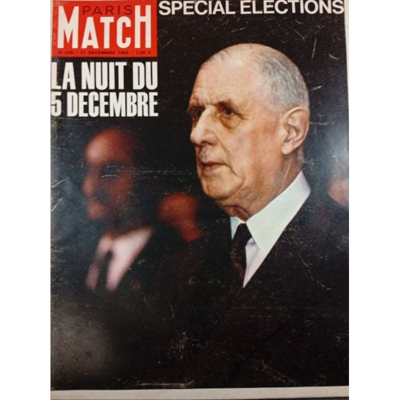 Paris Match n°870 La nuit du 5 décembre
