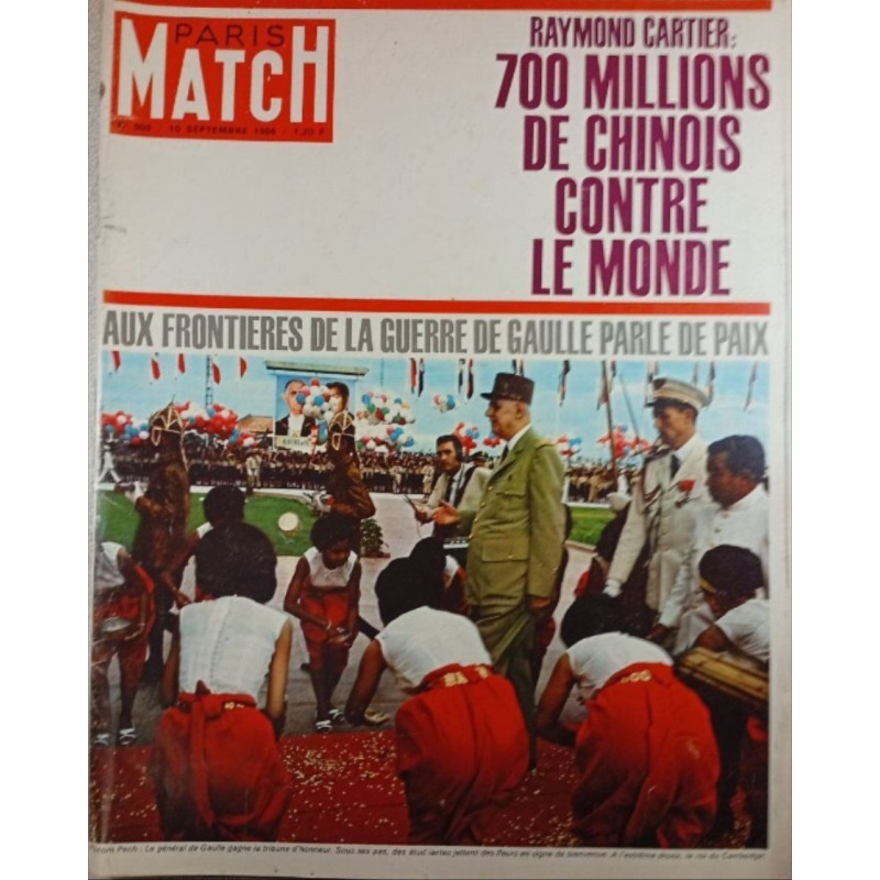 Paris Match n°909