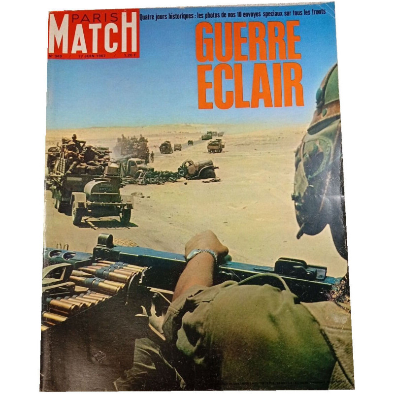 Paris Match n°949 Guerre éclair