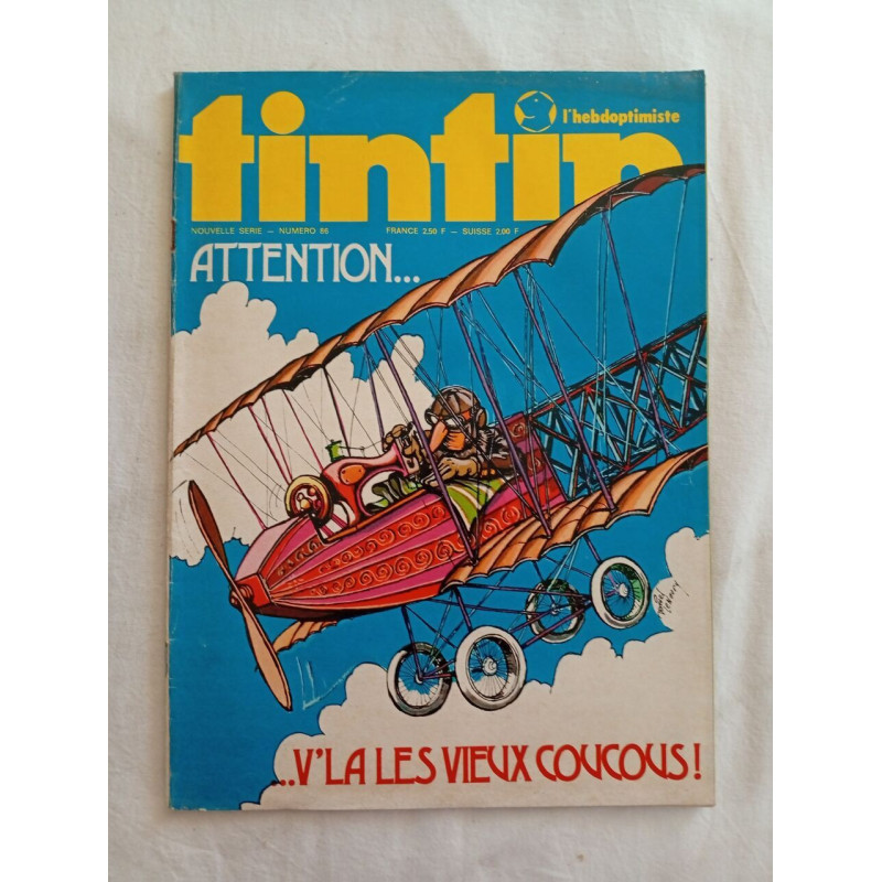 Tintin l'heboptimiste N.86