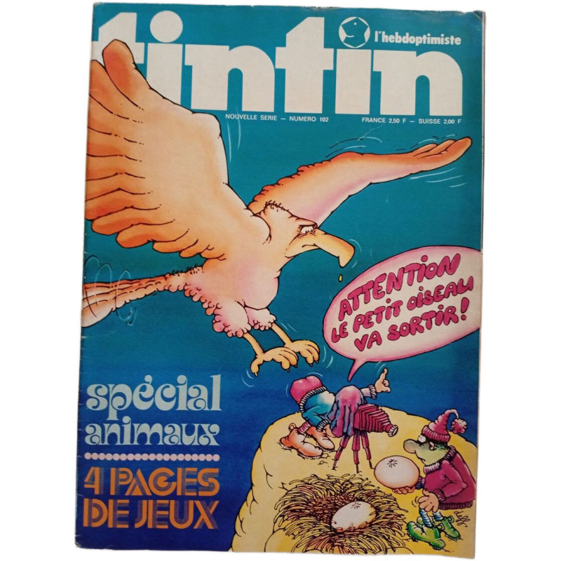 Tintin l'hebdomadiste N.102