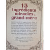 15 ingrédients miracles de grand-mère
