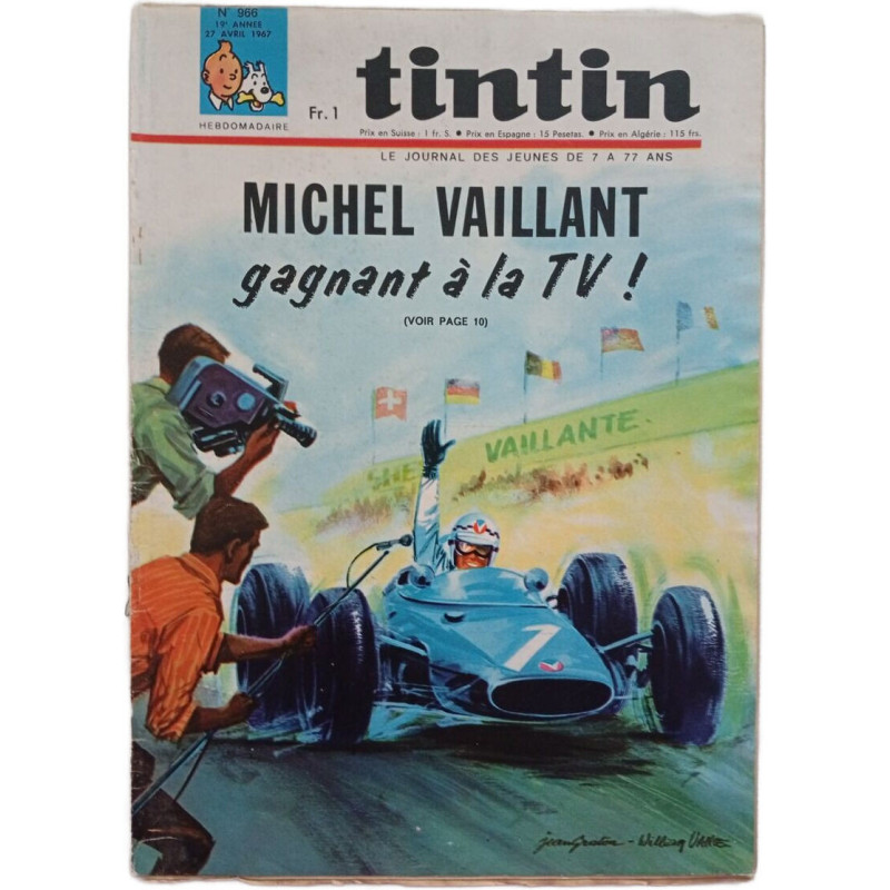 Tintin N.966 - Avril 1967