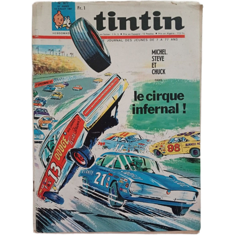 Tintin N.977 - Juillet 1967