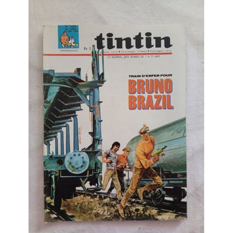Tintin N.1025 - Juin 1968
