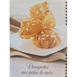 Chouquettes aux perles de sucre