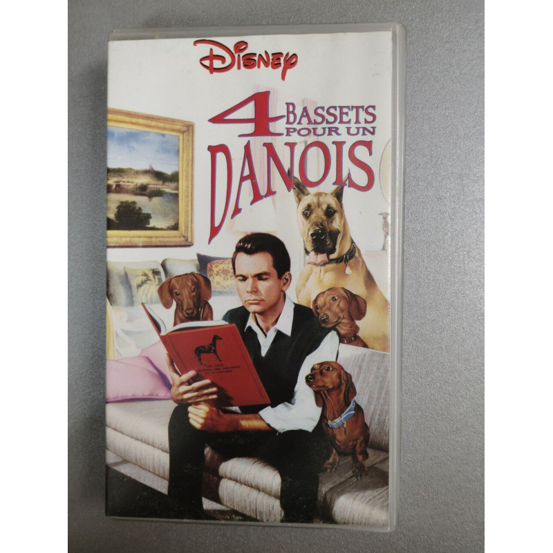 Vhs - 4 Bassets pour un Danois