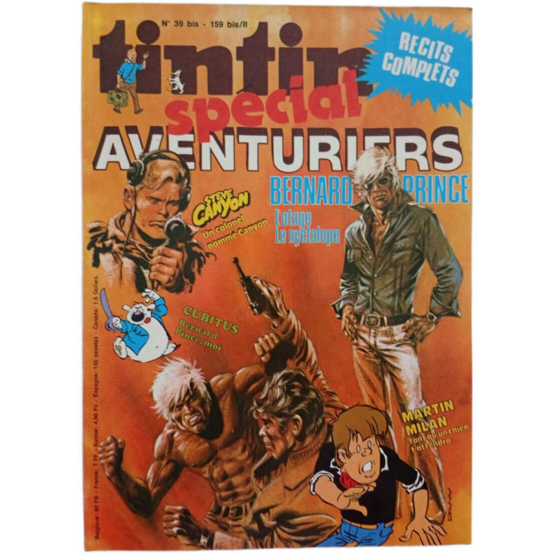 Tintin spécial Aventuriers