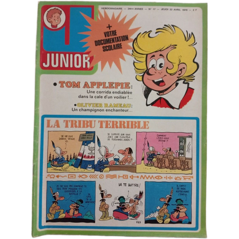 Tintin JUNIOR N.17 - Avril 1976