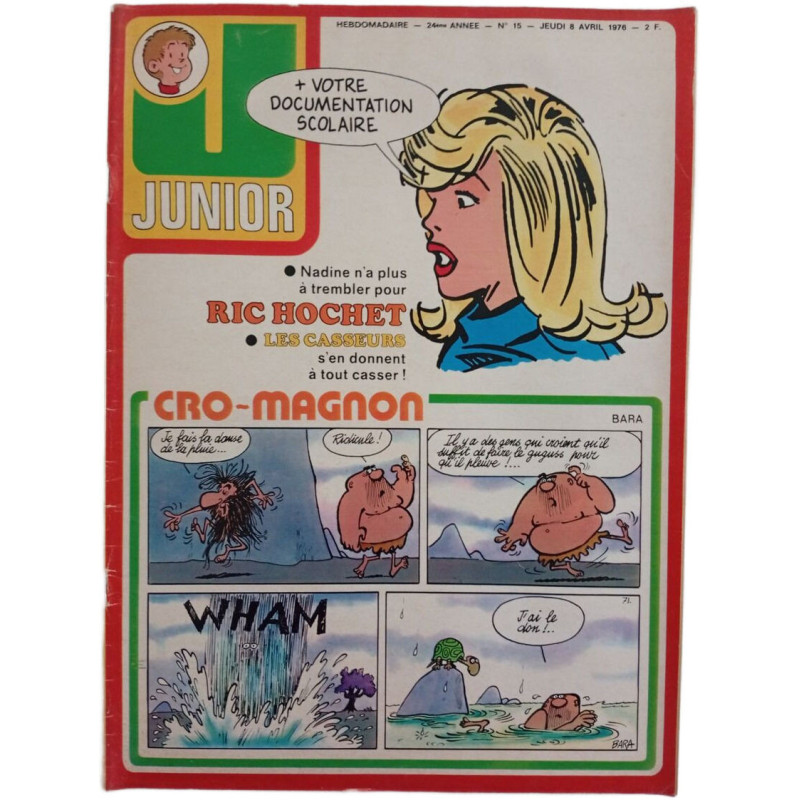 Tintin Junior N.15 - Avril 1976