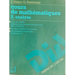 Cours de mathématiques 2. analyse