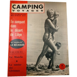 Camping Voyages - En campant dans le désert de Libye - Juin 1962