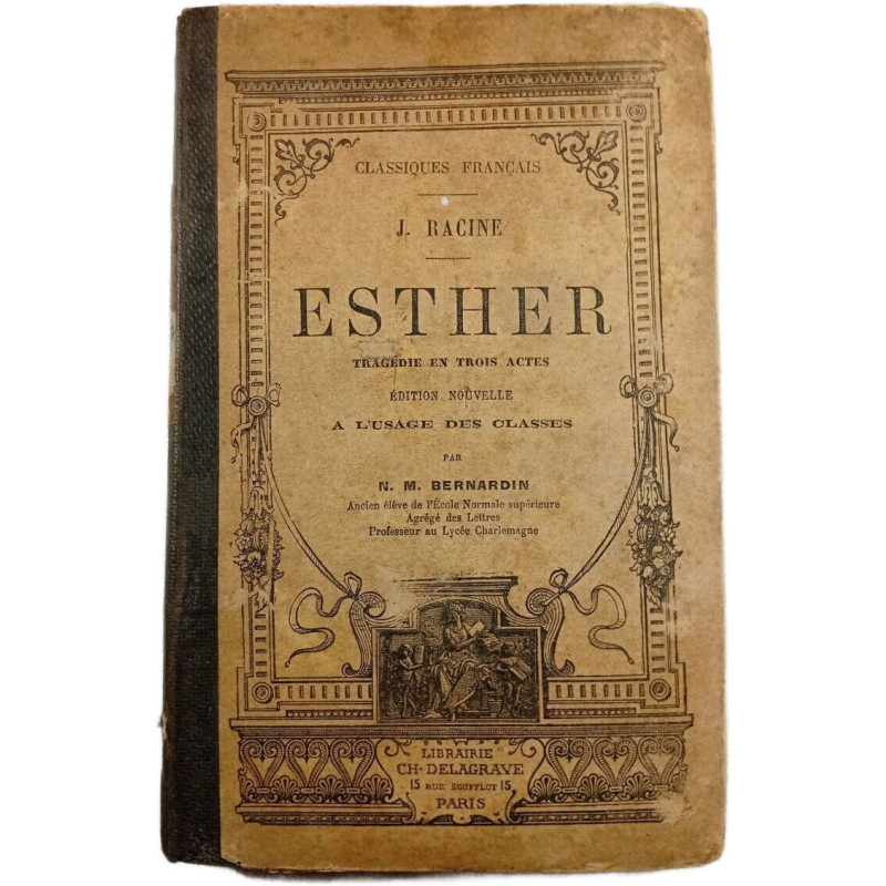 Esther tragédie en trois actes
