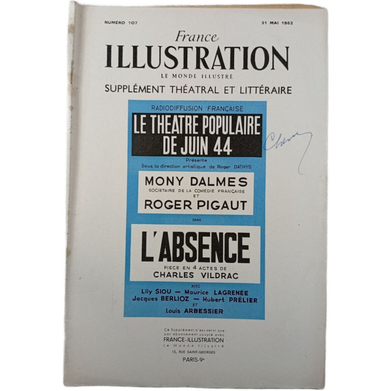 France Illustration n°107