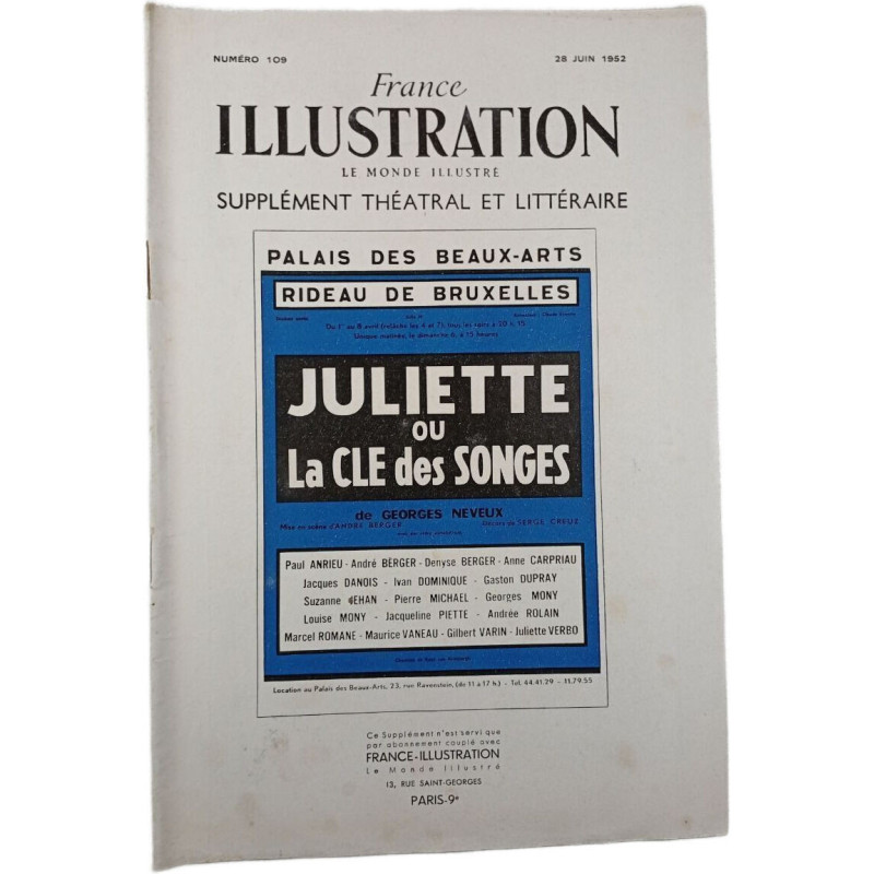 France Illustration n°109