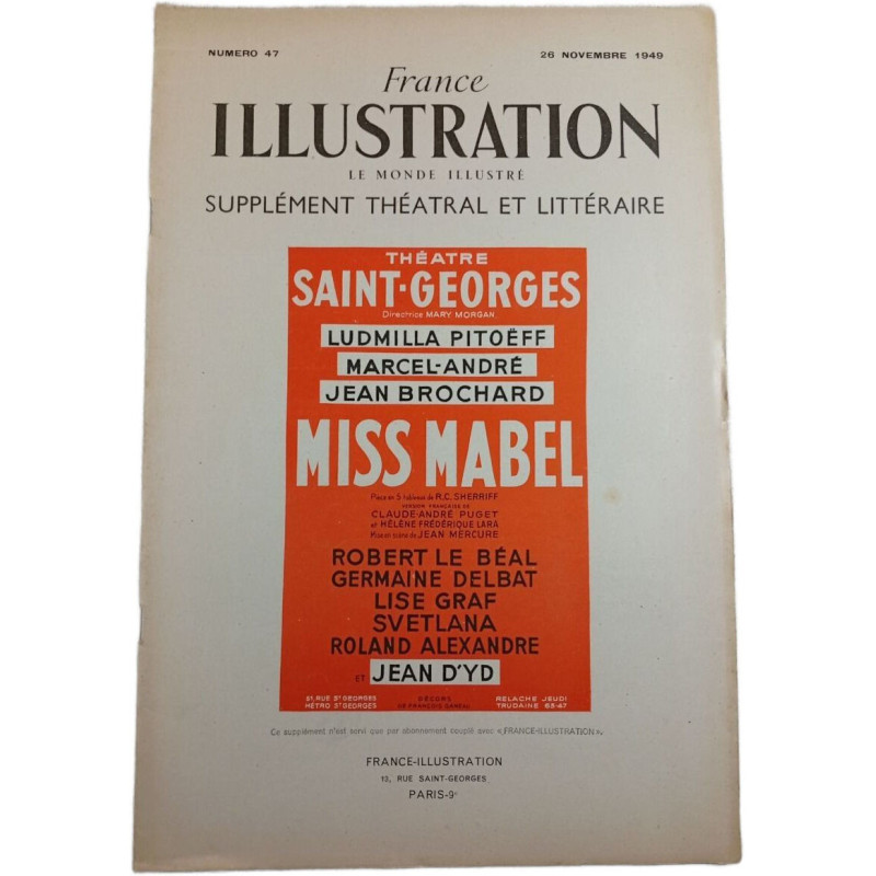 France Illustration n°47