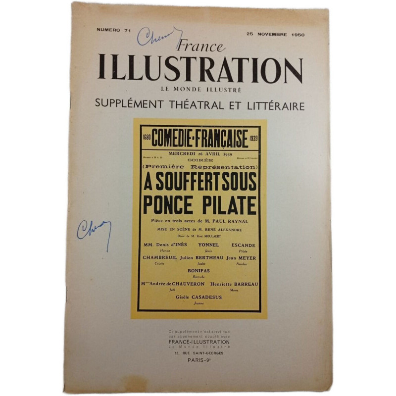 France Illustration n°71