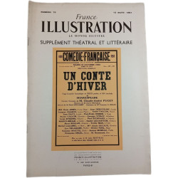 France Illustration n°78 Le Monde Illustré Supplément Théâtral et...