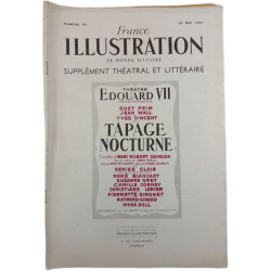 France Illustration n°83 Le Monde Illustré Supplément Théâtral et...