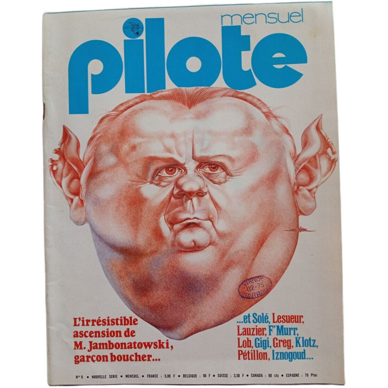 Pilote N.9 - Fevrier 1975