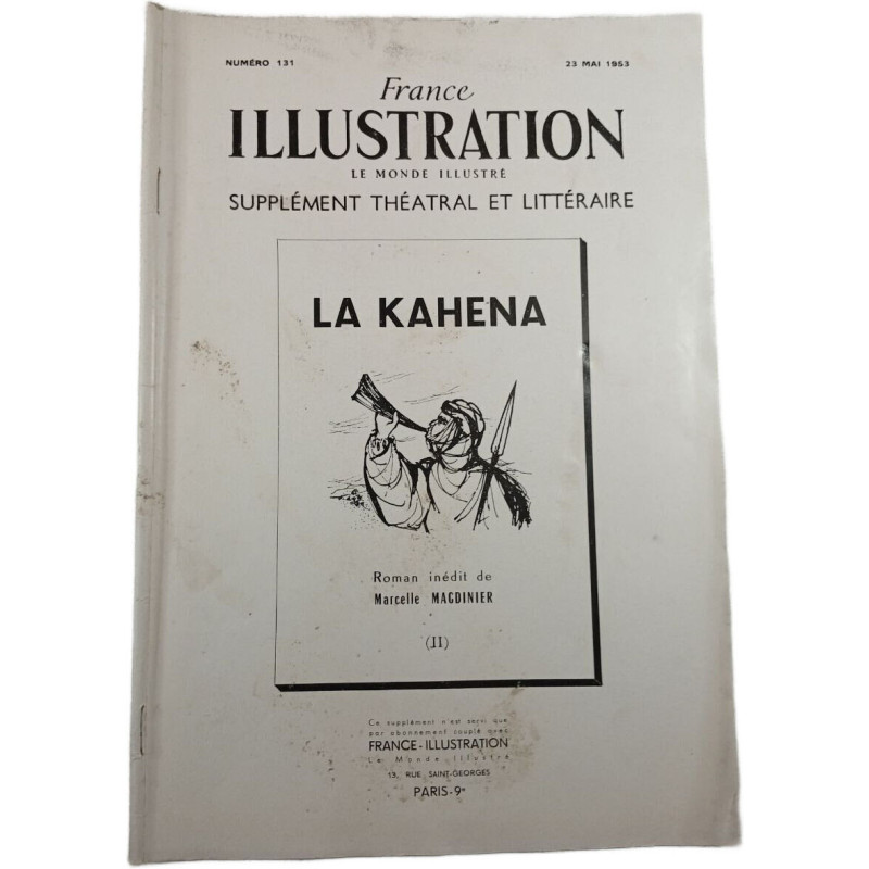 France Illustration n°131 - La Kahena