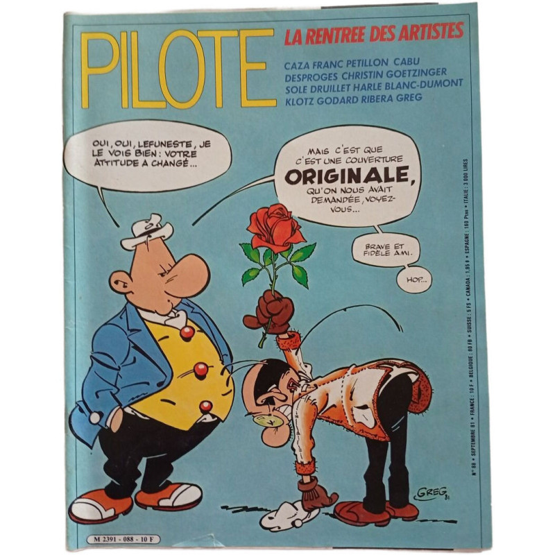 Pilote N.88 - Septembre 1981