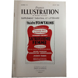 France Illustration n°134 Le Monde Illustré Supplément Théâtral et...