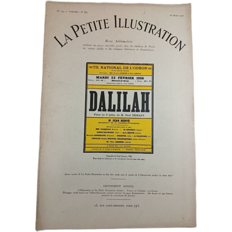 La Petite Illustration n°279