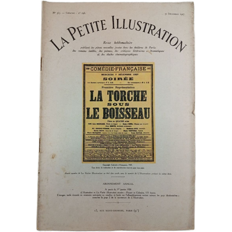 La Petite Illustration n°363