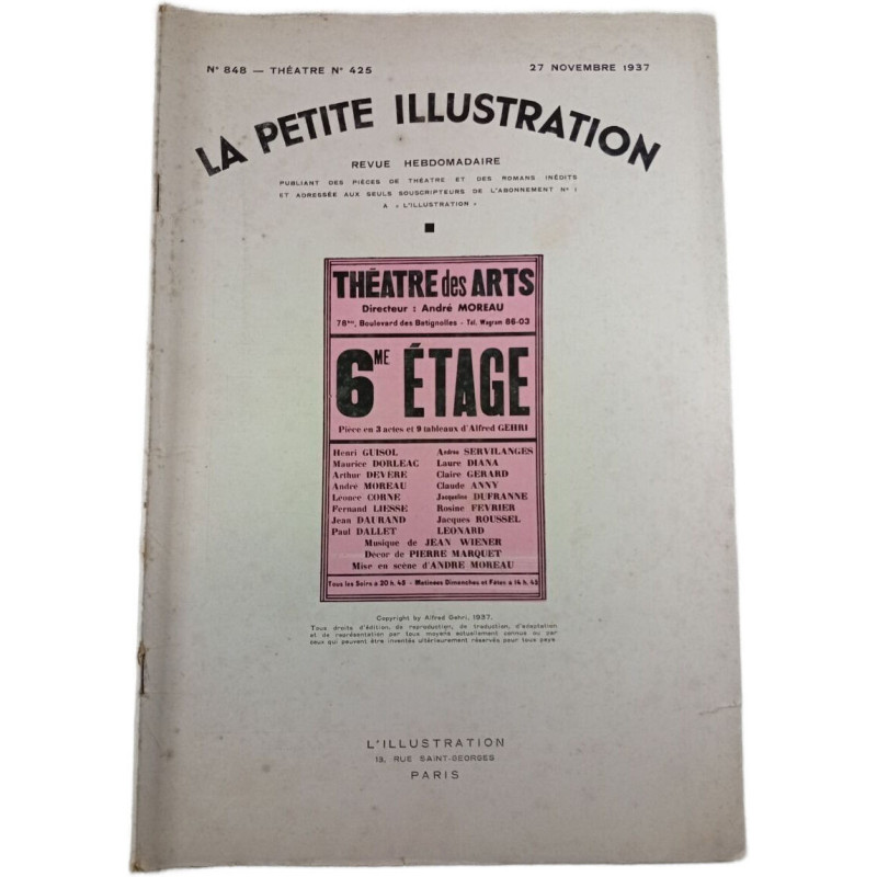 La petite illustration n°848