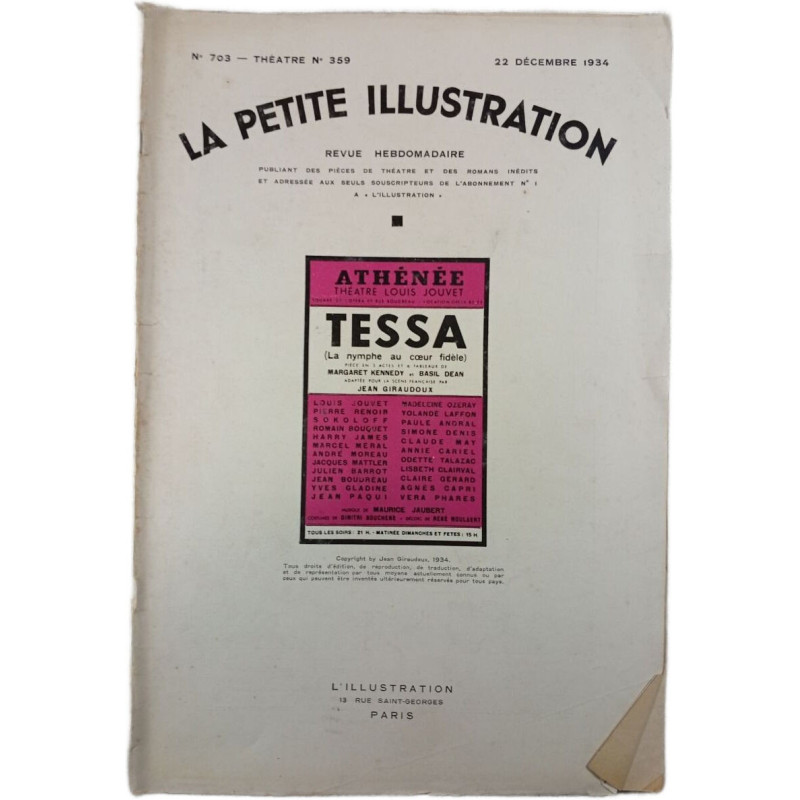 La petite illustration n°703