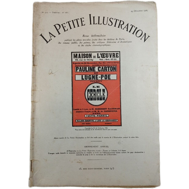 La Petite Illustration n°412