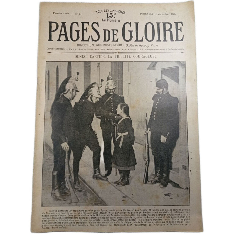 Pages de gloire n°6