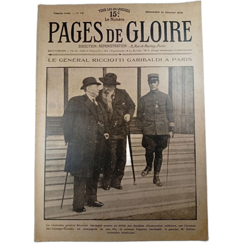 Pages de gloire n°12